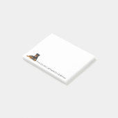 Post-it® Notes de personnalisation de Rottweiler (Incliné)
