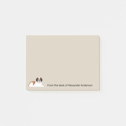 Post-it® Notes de personnalisation de St. Bernard (Devant)