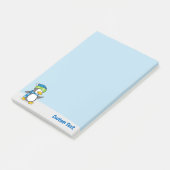 Post-it® Notes de Petit Manchot Marchant sur la Neige (Incliné)