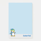 Post-it® Notes de Petit Manchot Marchant sur la Neige (Devant)