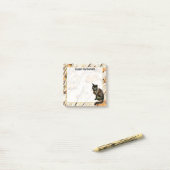 Post-it® Notes de photo pour animaux de compagnie de chat n (Sur un bureau)