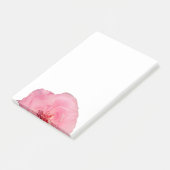 Post-it® Notes de photos de rose rose (Incliné)