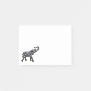 Post-it® Notes de photos d'éléphant d'animaux de carrousel
