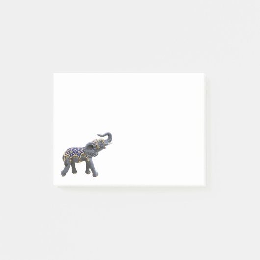 Post-it® Notes de photos d'éléphant d'animaux de carrousel (Devant)