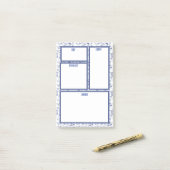 Post-it® Notes de planification des repas de famille du voy (Sur un bureau)