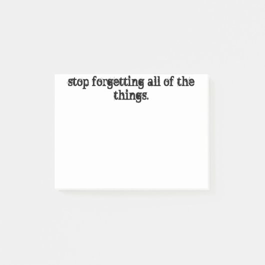 Post-it® notes de post-it (Devant)