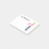 Post-it® Notes de post-it - 4 x 3 (Incliné)