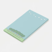 Post-it® Notes De Post-It Amusantes 4 x 6 De Cartoon Trees (Incliné)