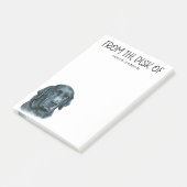 Post-it® Notes de post-it Black Lab Lover (Incliné)