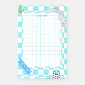 Post-it® notes de post-it bleues personnalisées (Devant)