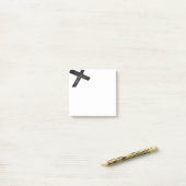 Post-it® Notes de post-it croisées (Sur un bureau)