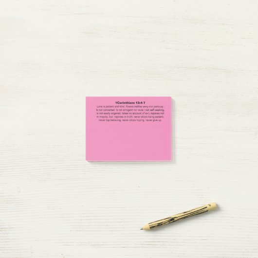 Post-it® Notes de Post-it@ d'amour (Sur un bureau)