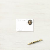 Post-it® Notes de post-it d'amour de Yorkie (Sur un bureau)