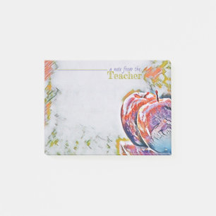 Post-it® Notes de post-it d'aujourd'hui de professeur