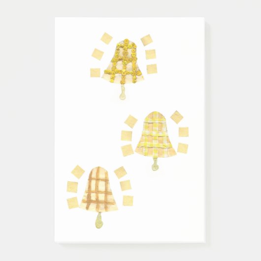 Post-it® Notes de post-it de Bell d'arbre (Devant)