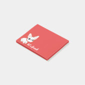 Post-it® Notes de post-it de bouledogue français (Incliné)