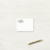 Post-it® Notes de post-it de Carpe Diem (Sur un bureau)