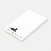 Post-it® Notes de post-it de chat (Incliné)