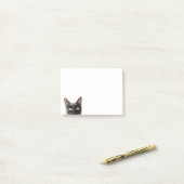 Post-it® Notes de post-it de chat (Sur un bureau)