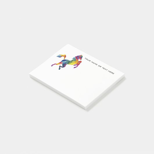 Post-it® Notes de post-it de cheval (Incliné)