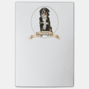 Post-it® Notes de post-it de chien de Bernese Mt.