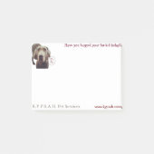 Post-it® Notes de post-it de chienchien (Devant)