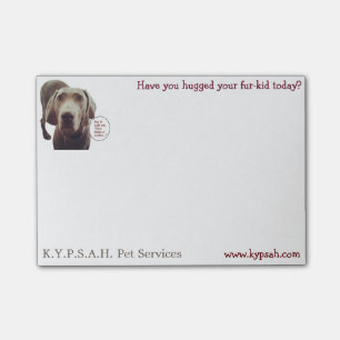 Post-it® Notes de post-it de chienchien