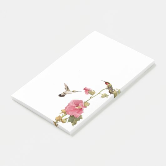 Post-it® Notes de post-it de colibris (Incliné)
