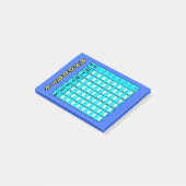 Post-it® Notes de post-it de diagramme d'hydratation (Incliné)