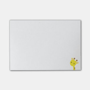 Post-it® Notes de post-it de girafe