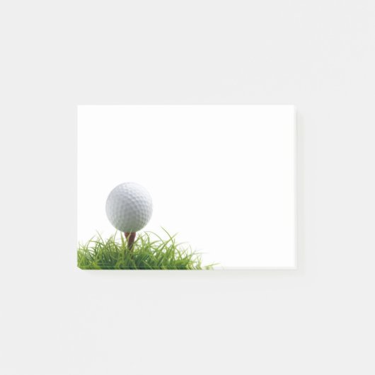 Post-it® Notes de post-it de golf (Devant)