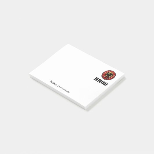 Post-it® Notes de post-it de HHOD (Incliné)