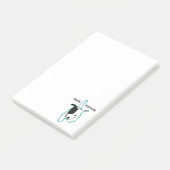 Post-it® Notes de post-it de Jack Russell Terrier (Incliné)