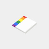 Post-it® Notes de post-it de la bande arc-en-ciel LGBT (Incliné)