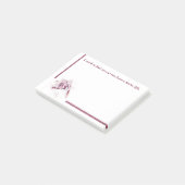 Post-it® Notes de post-it de l'amoureux des chats (Incliné)