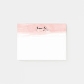 Post-it® Notes de post-it de lavage d'aquarelle, roses (Devant)