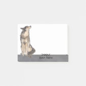 Post-it® Notes de post-it de loup (Devant)