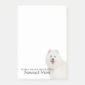 Post-it® Notes de post-it de maman de Samoyed (Devant)