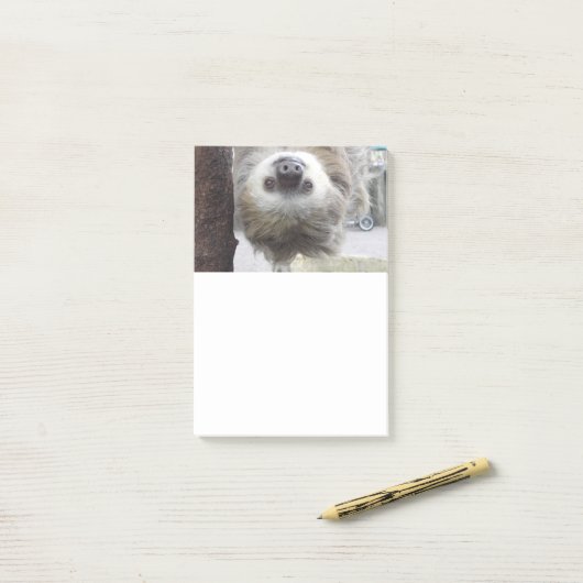 Post-it® Notes de post-it de paresse (Sur un bureau)