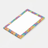 Post-it® Notes de post-it de puzzle d'aquarelle de (Incliné)