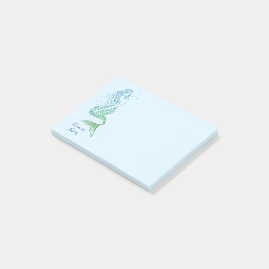 Post-it® Notes de post-it de sirène (Incliné)
