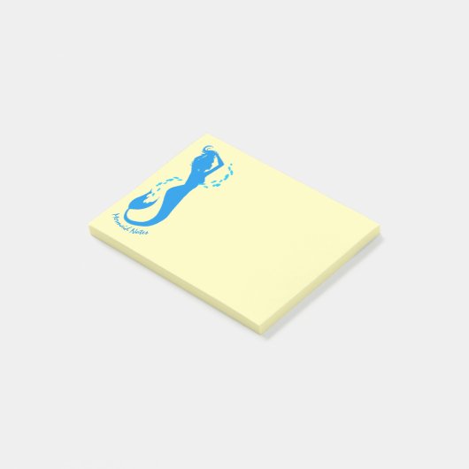 Post-it® Notes de post-it de sirène (Incliné)