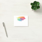 Post-it® Notes de post-it de tache d'aquarelle (Bureau)