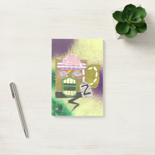 Post-it® Notes de post-it de tasse de zombi (Bureau)