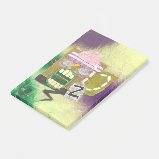 Post-it® Notes de post-it de tasse de zombi (Incliné)