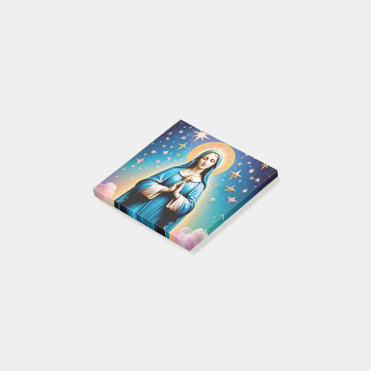 Post-it® Notes de post-it de Virgin Mary (Incliné)