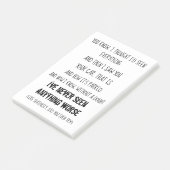 Post-it® Notes de post-it drôles de stationnement (Incliné)