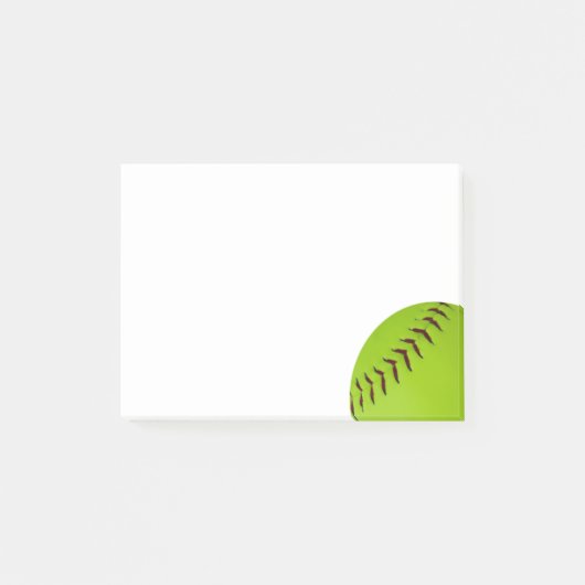 Post-it® notes de post-it du base-ball (Devant)