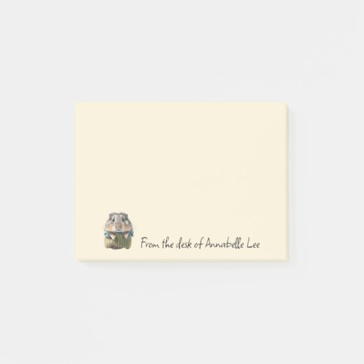 Post-it® Notes de post-it du hamster mignon (Devant)