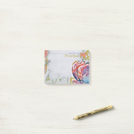 Post-it® Notes de post-it du principal (Sur un bureau)